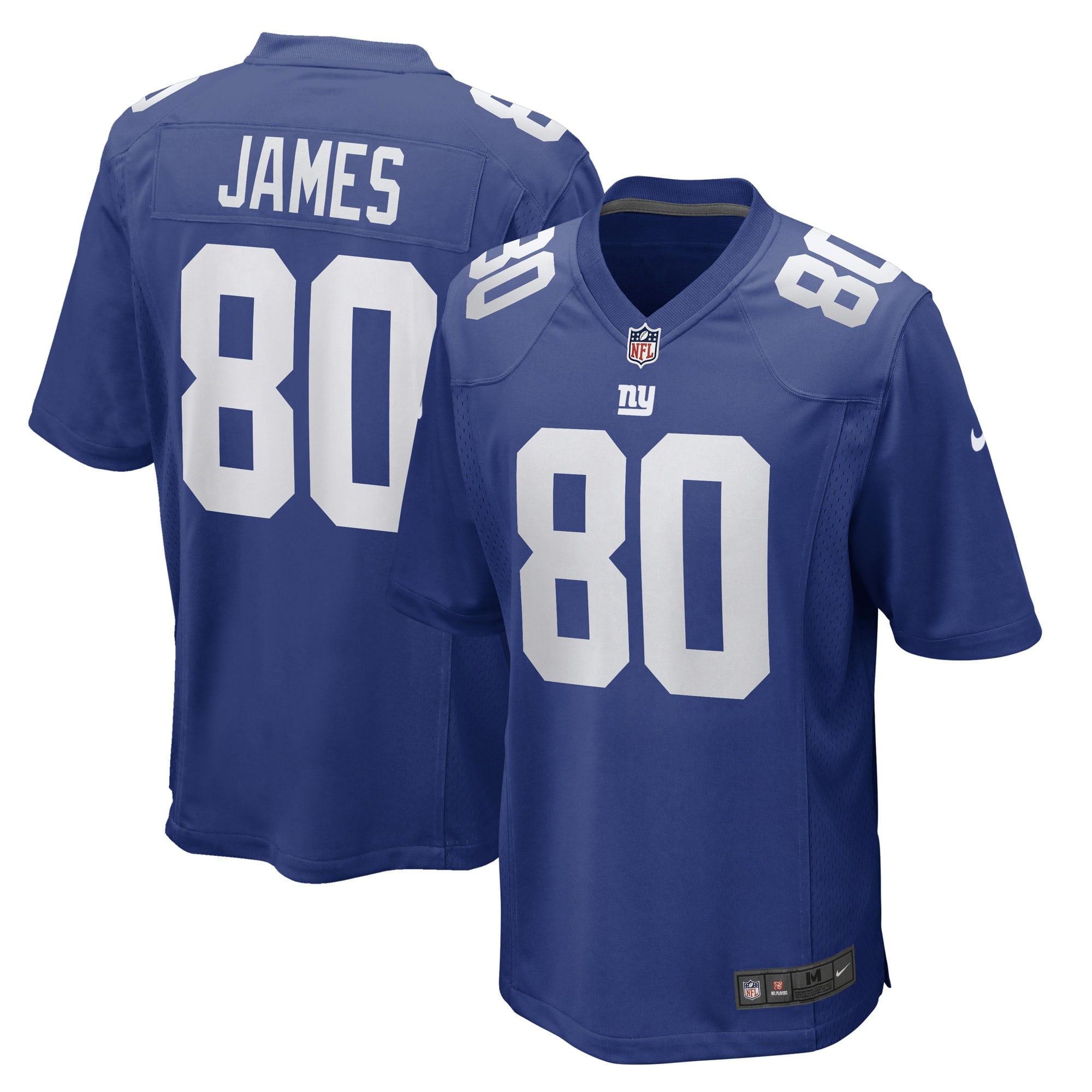 Men s Nike Richie James Royal New York Giants Game Player Jersey