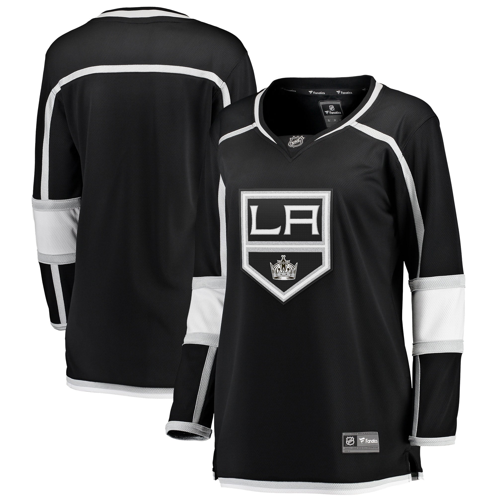 Women's Fanatics Branded Black Los Angeles Kings 2020/21 Home Breakaway Jersey