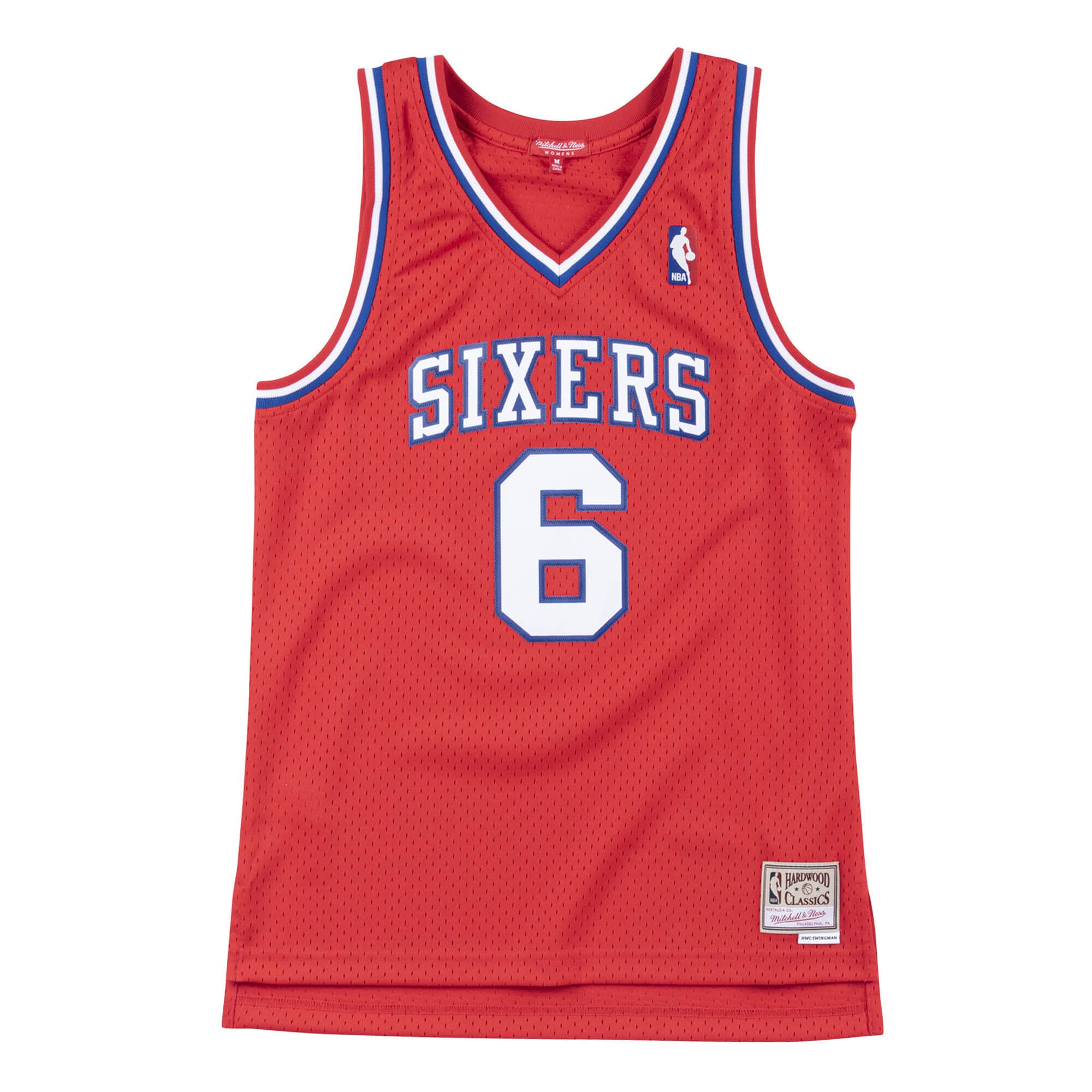 Women's Swingman Jersey Philadelphia 76ers 1982-83 Julius Erving