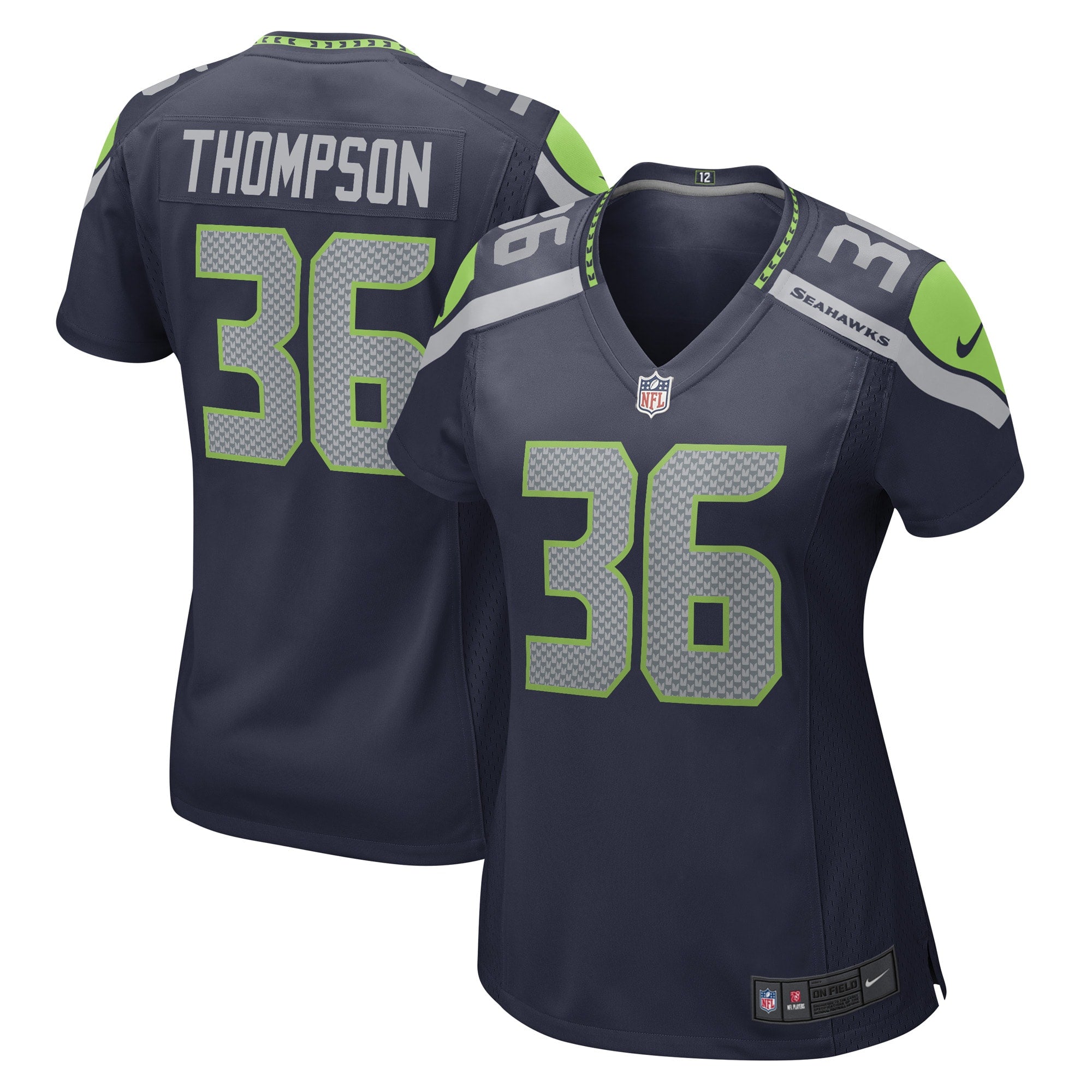 Darwin Thompson Seattle Seahawks Nike Women s Game Player Jersey College Navy