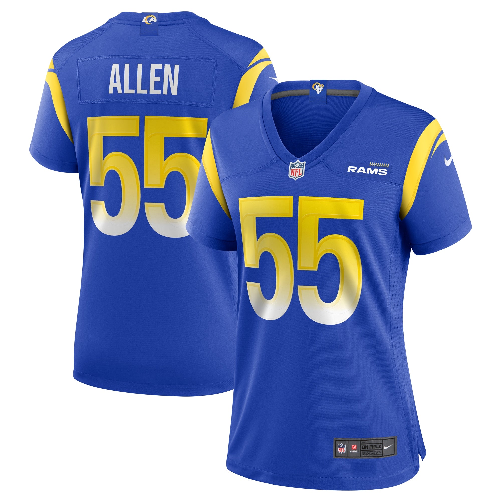 Brian Allen Los Angeles Rams Nike Women s Game Jersey   Royal