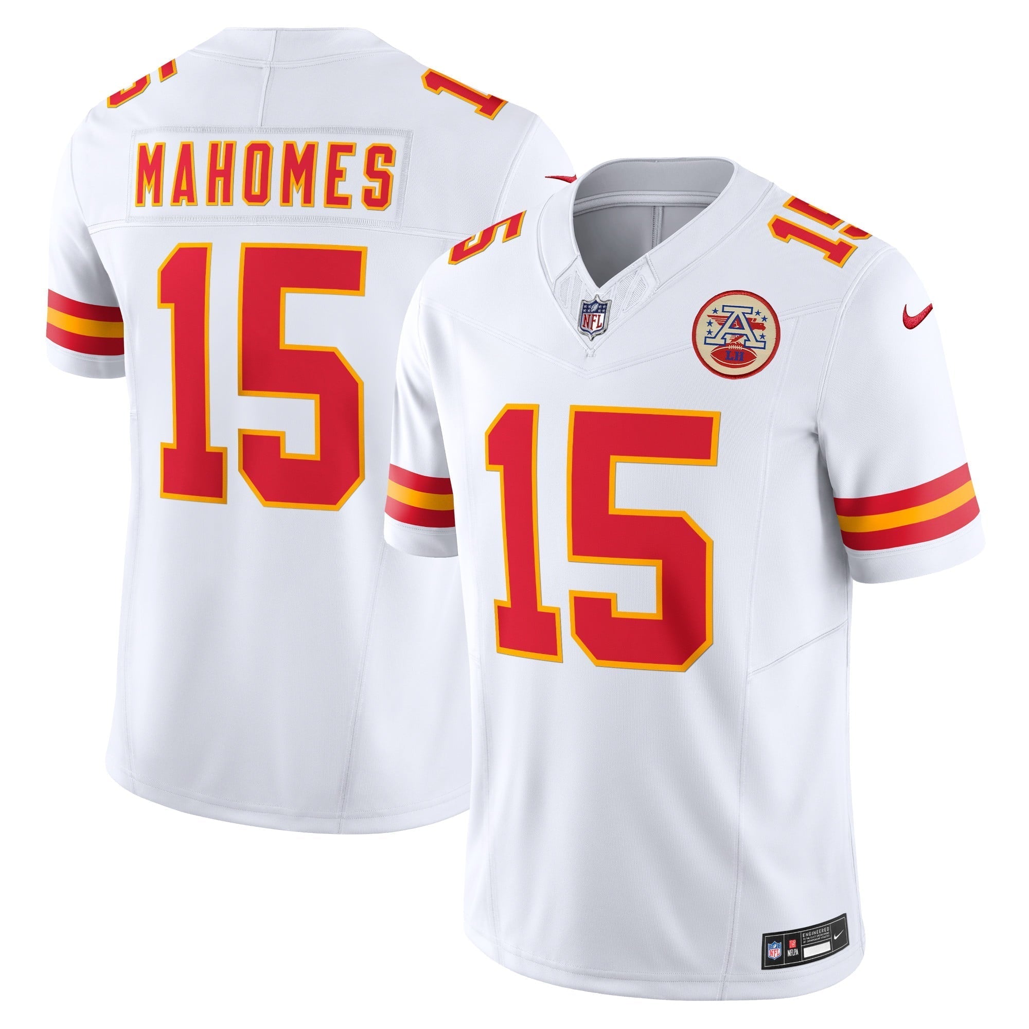 Men s Nike Patrick Mahomes White Kansas City Chiefs Vapor F.U.S.E. Limited Jersey