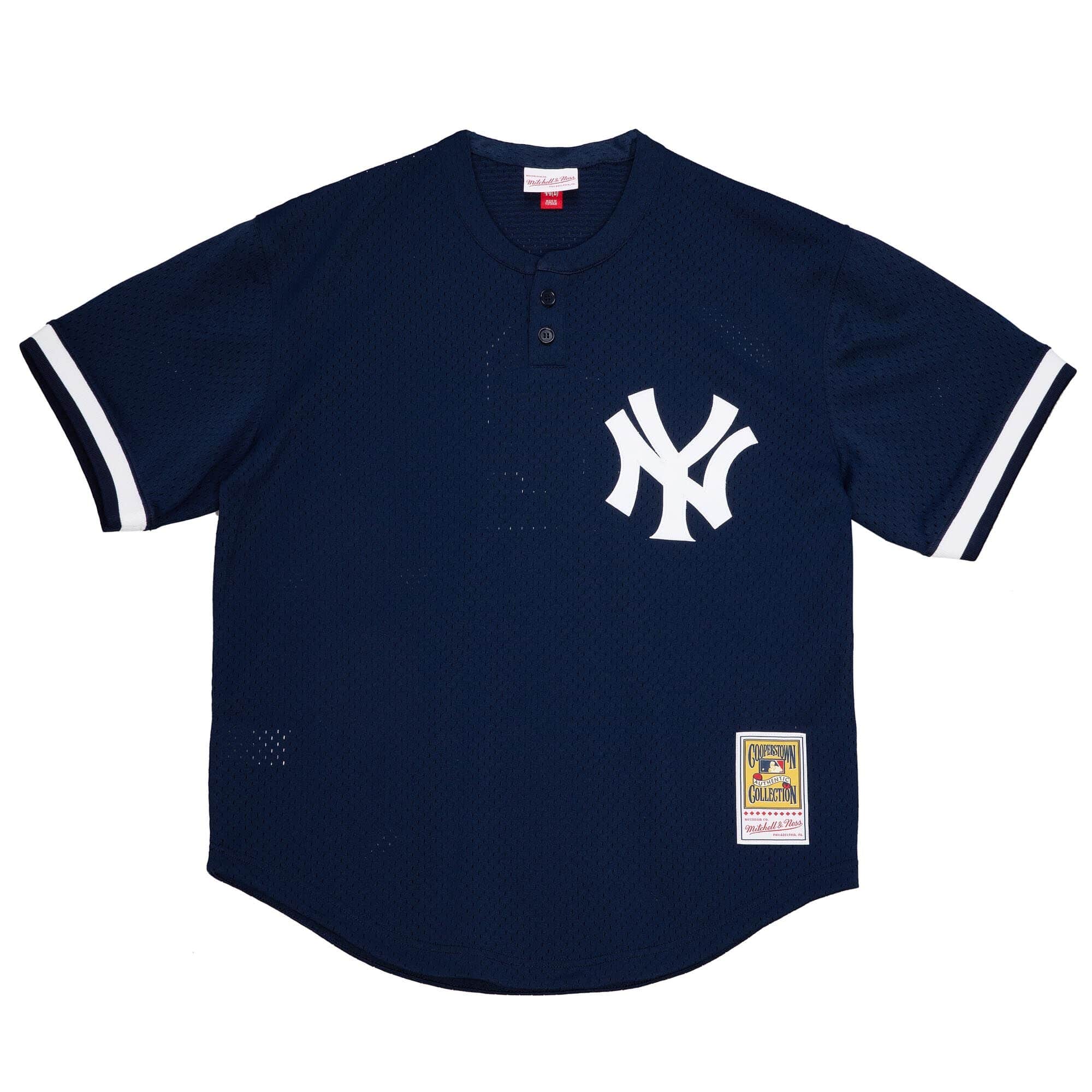 Authentic Bernie Williams New York Yankees 1995 Pullover Jersey