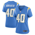 Women s Nike Zander Horvath Powder Blue Los Angeles Chargers Game Player Jersey