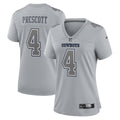 Dak Prescott Dallas Cowboys Nike Women s Atmosphere Fashion Game Jersey   Gray