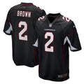 Marquise Brown Arizona Cardinals Nike Alternate Game Player Jersey   Black