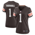 Juan Thornhill Cleveland Browns Nike Women s Nike Women s All Player Jersey   Brown