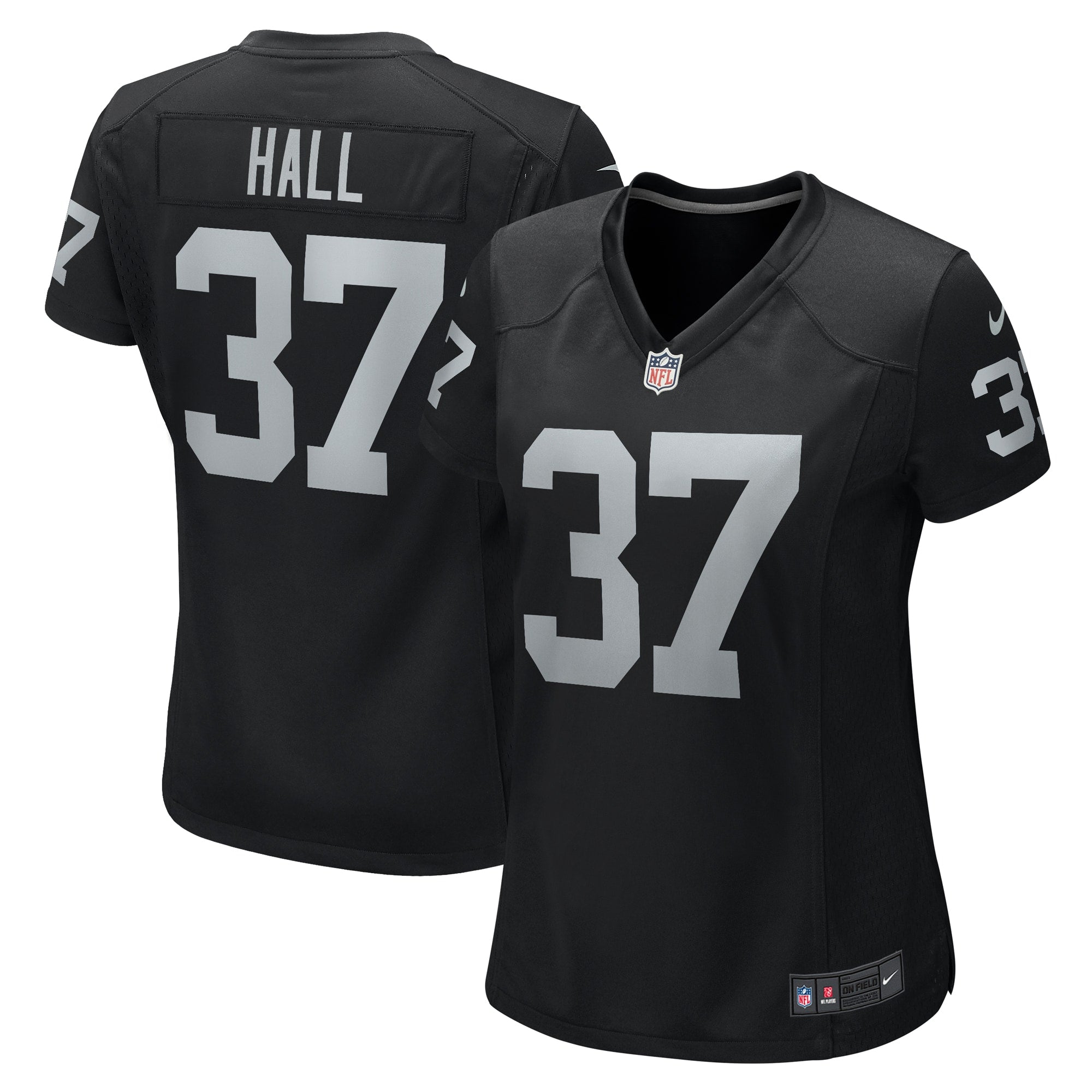 Tyler Hall Las Vegas Raiders Nike Women s Team Game Jersey    Black