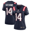 Tristan Vizcaino New England Patriots Nike Women s Home Game Player Jersey   Navy