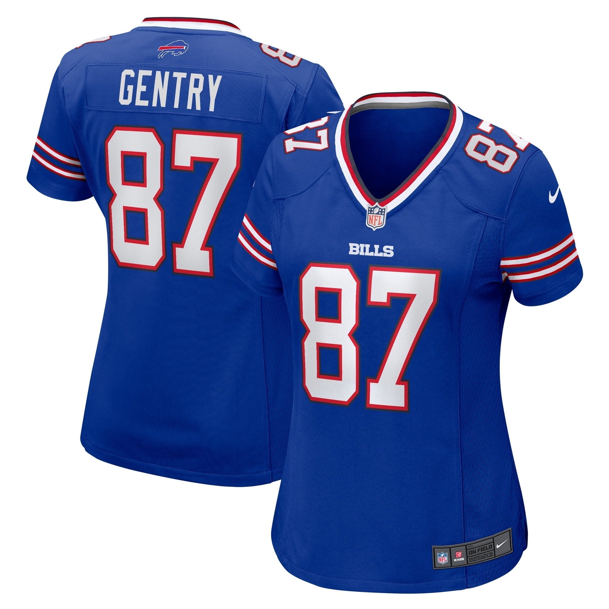 Women s Nike Tanner Gentry Royal Buffalo Bills Game Jersey