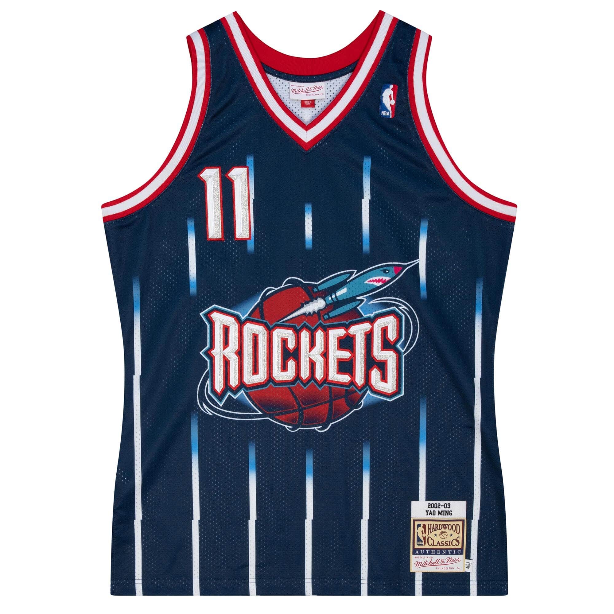Authentic Yao Ming Houston Rockets 2002-03 Jersey