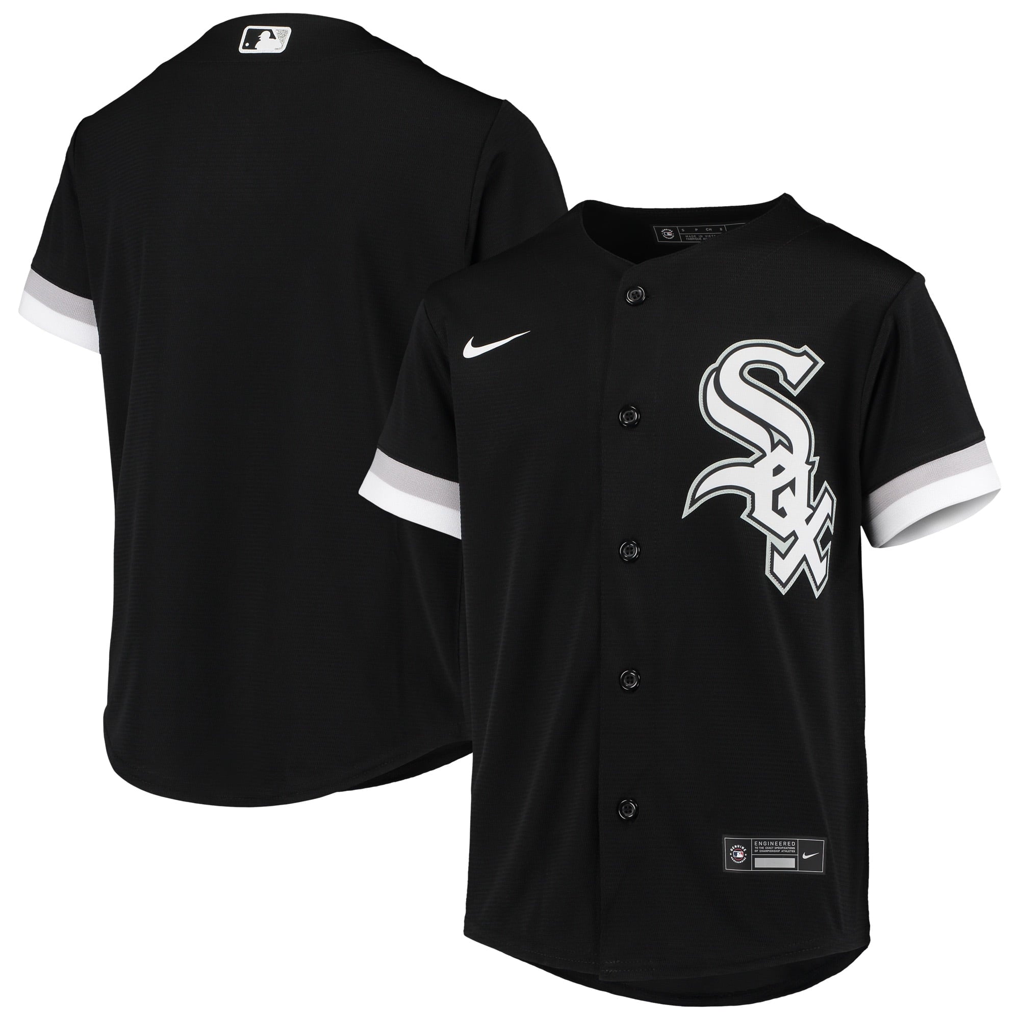 Youth Nike Black Chicago White Sox Alternate Replica Team Jersey