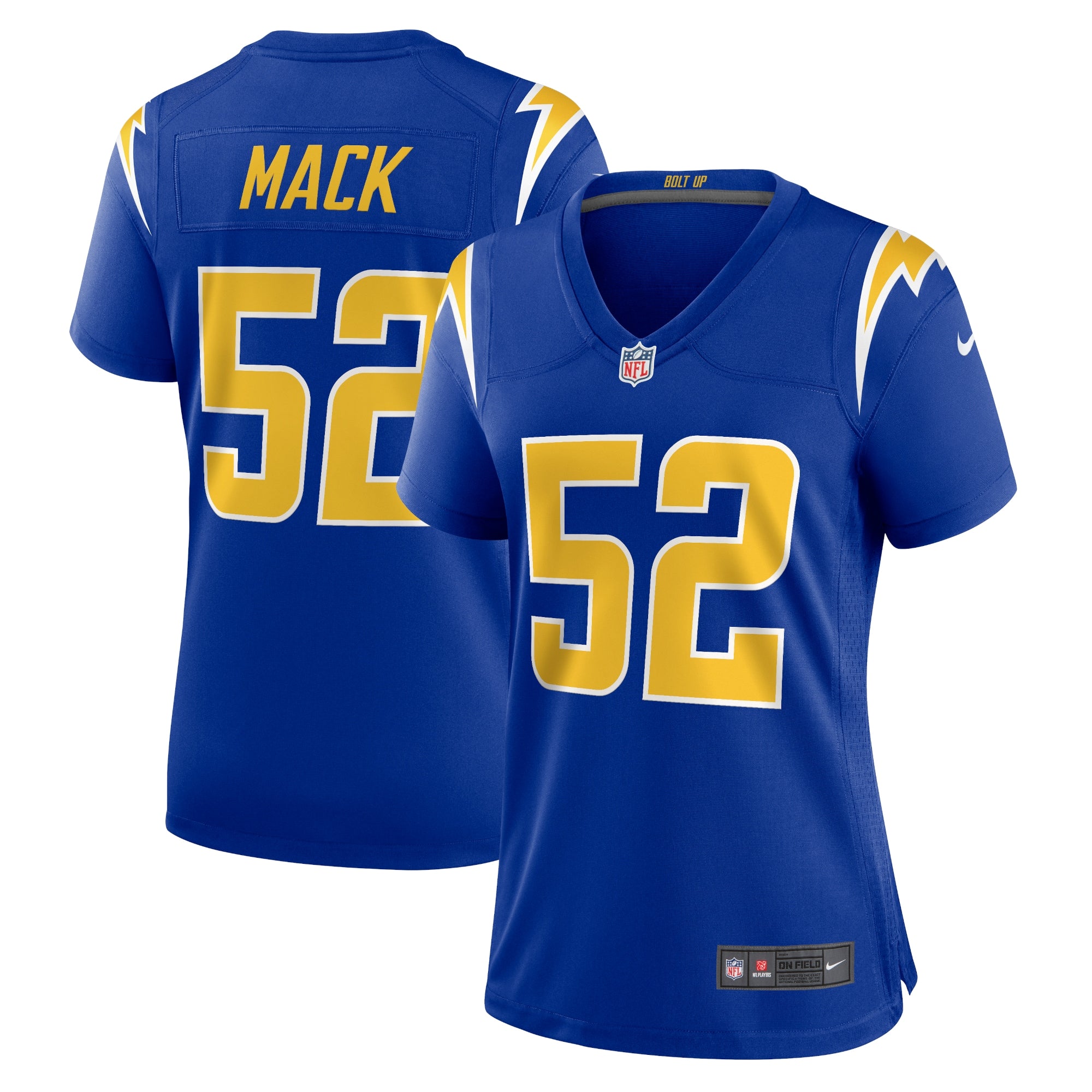 Khalil Mack Los Angeles Chargers Nike Women s Alternate Game Jersey   Royal