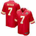 Men s Nike Harrison Butker Red Kansas City Chiefs Game Jersey