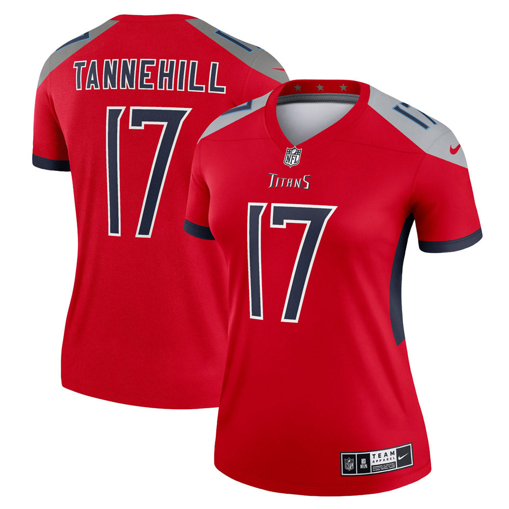 Women s Tennessee Titans Ryan Tannehill Inverted Legend Jersey Red