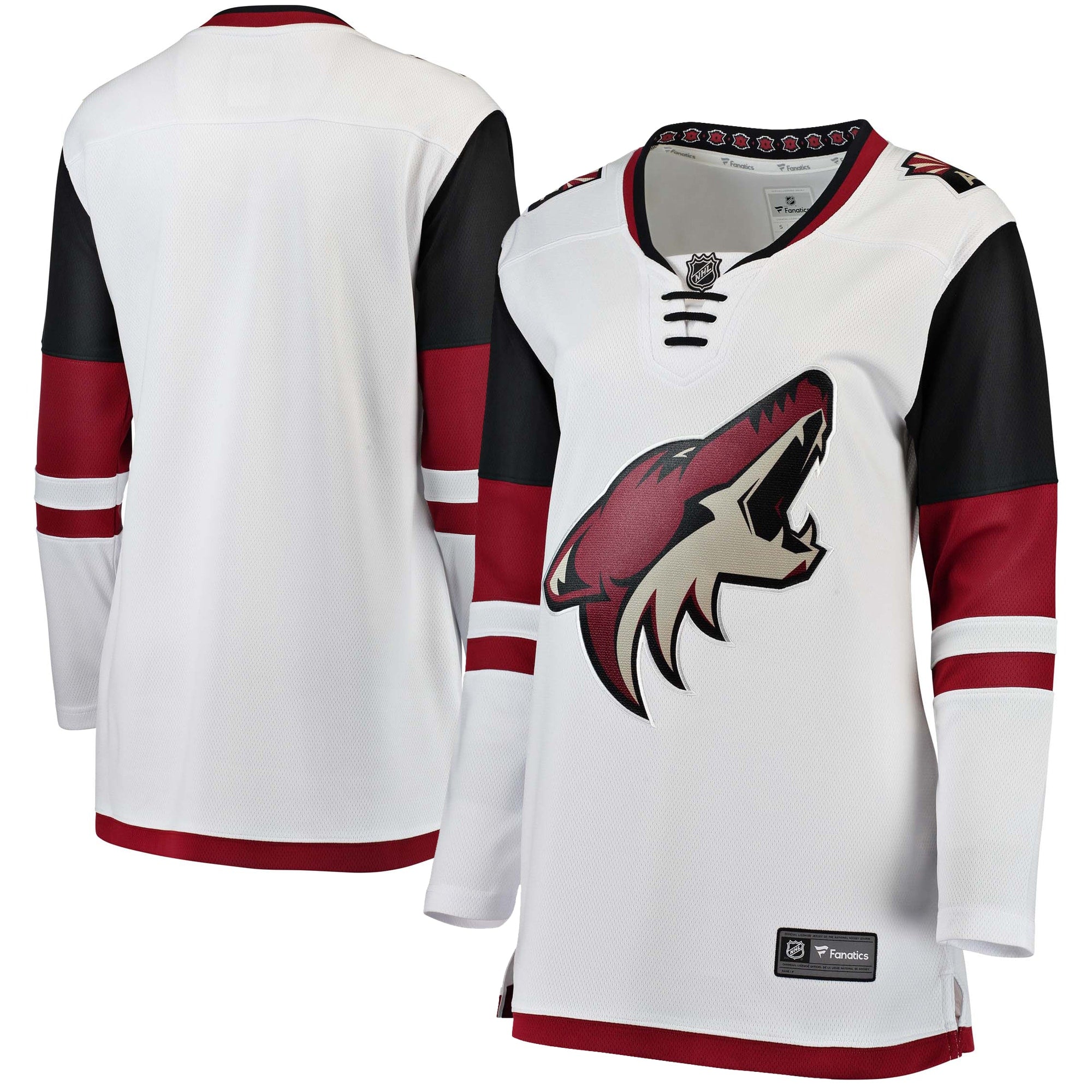 Women's Fanatics Branded White Arizona Coyotes Away Breakaway Jersey