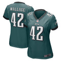Women s Nike K Von Wallace Midnight Green Philadelphia Eagles Game Jersey