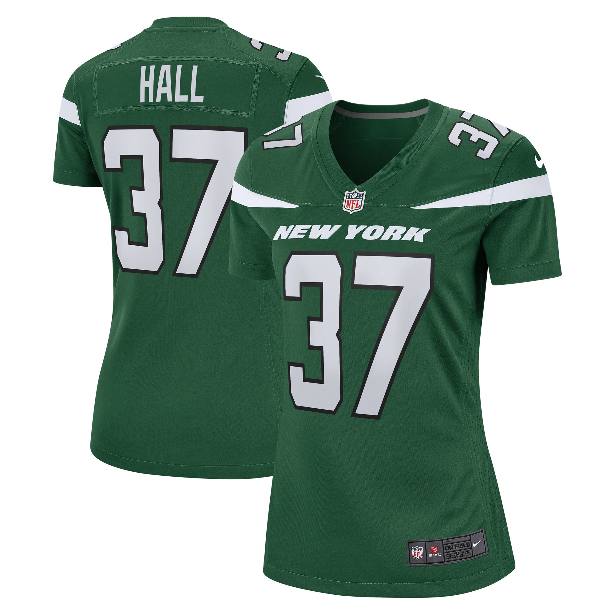 Bryce Hall New York Jets Nike Women s Game Jersey   Gotham Green
