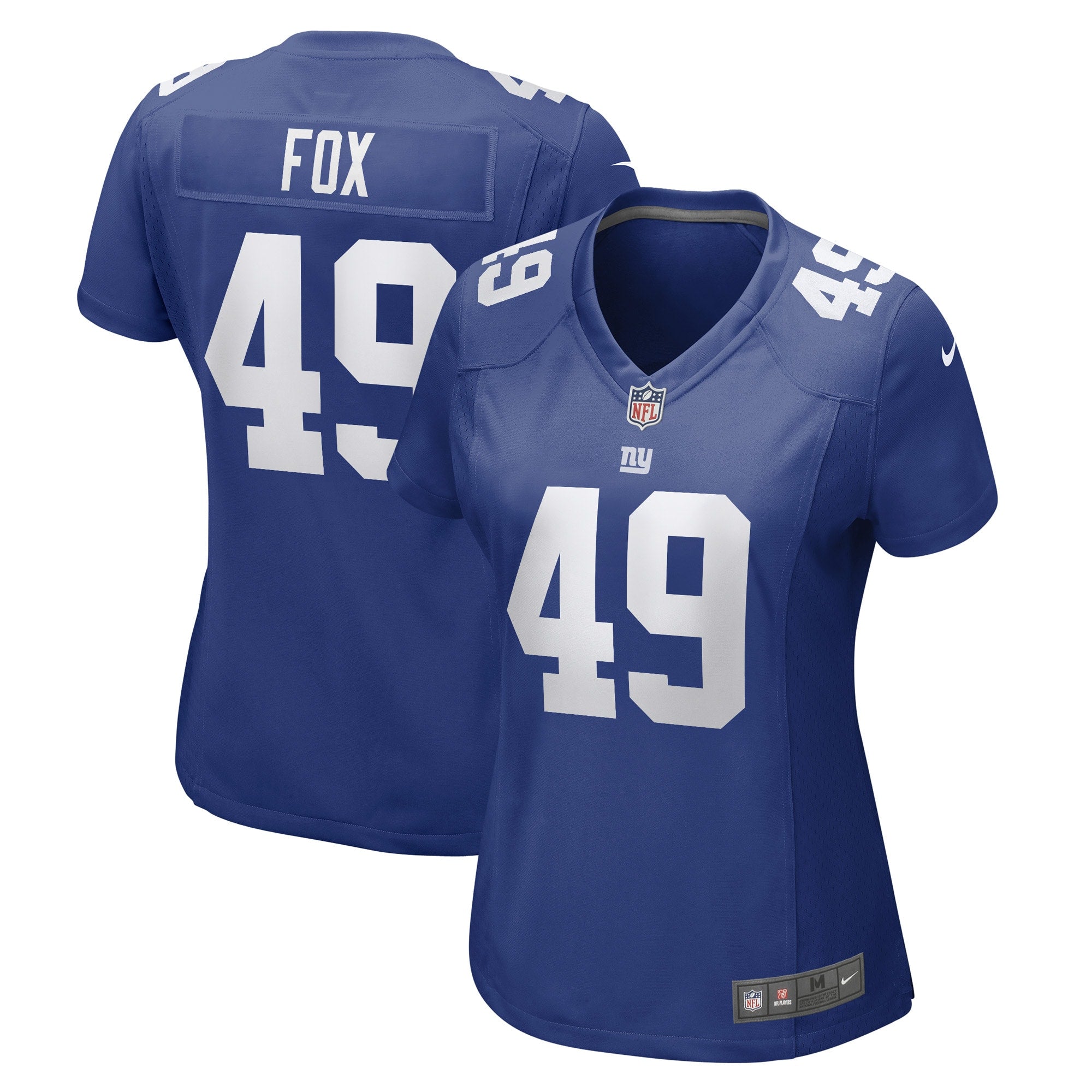 Tomon Fox New York Giants Nike Women s Game Player Jersey Royal