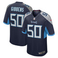 Jack Gibbens Tennessee Titans Nike Home Game Player Jersey   Navy