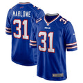 Men s Nike Dean Marlowe Royal Buffalo Bills Game Player Jersey