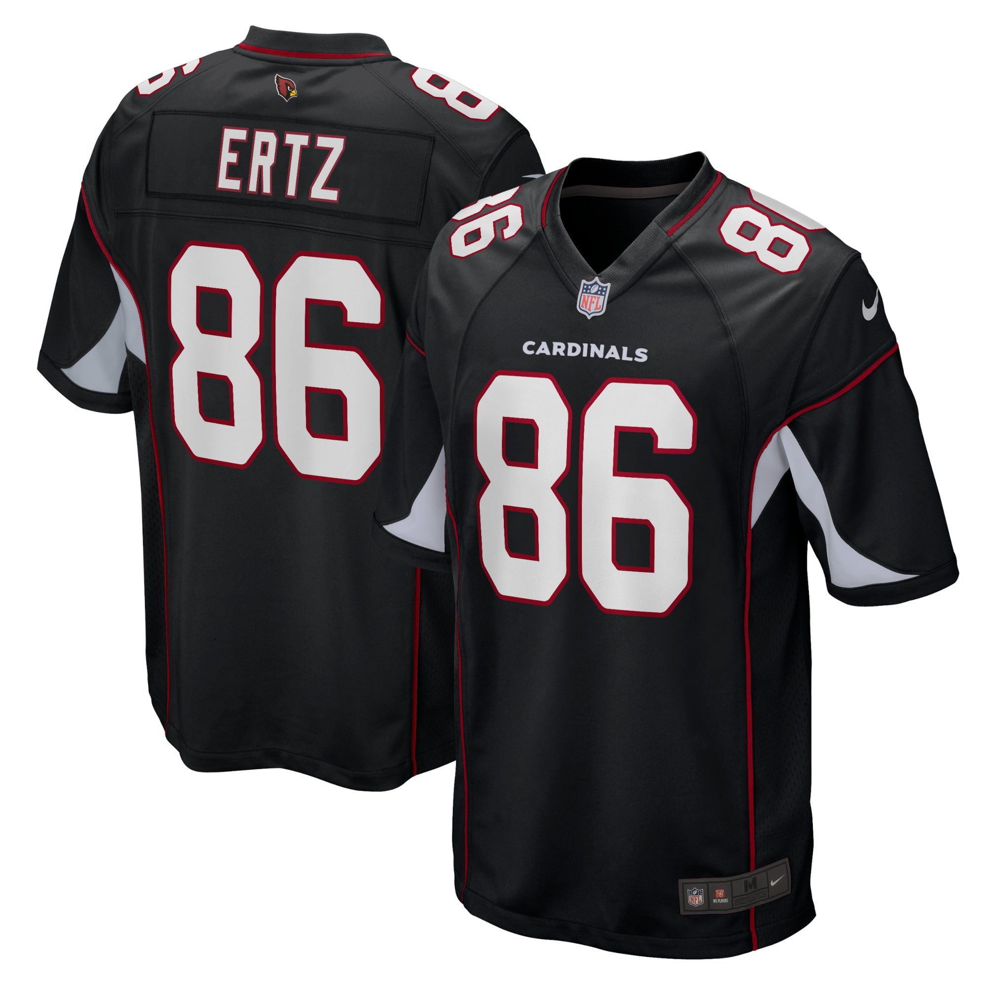 Zach Ertz Arizona Cardinals Nike Alternate Player Game Jersey   Black