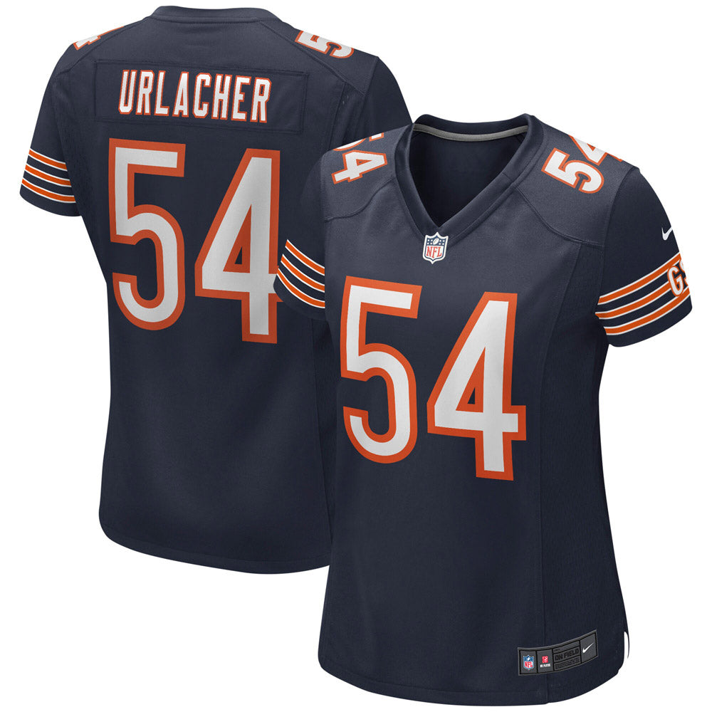 Women s Chicago Bears Brian Urlacher Game Retired Player Jersey Navy
