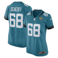 Brandon Scherff Jacksonville Jaguars Nike Women s Game Player Jersey   Teal
