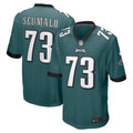Isaac Seumalo Philadelphia Eagles Nike Game Jersey   Midnight Green