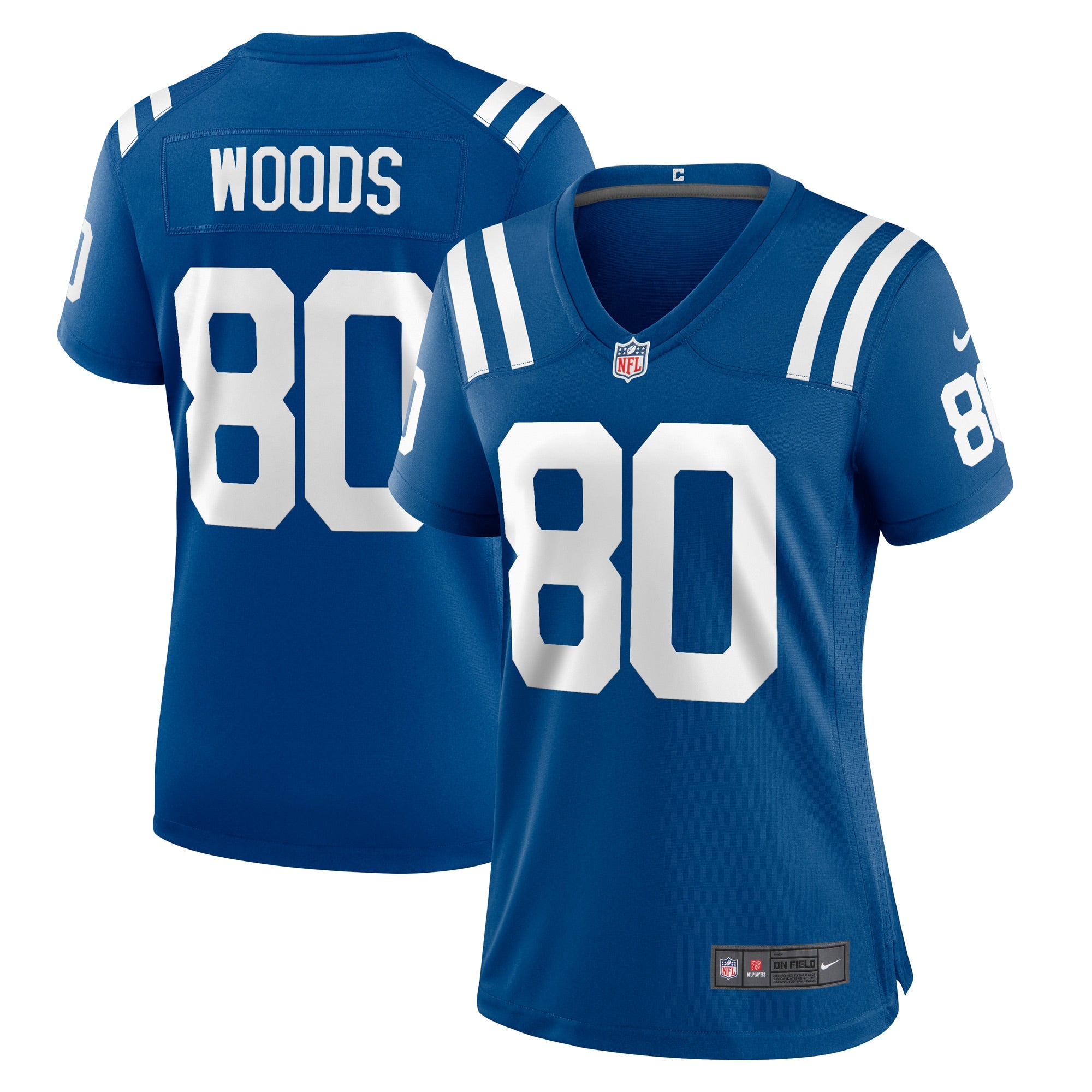 Jelani Woods Indianapolis Colts Nike Women s Player Game Jersey   Royal