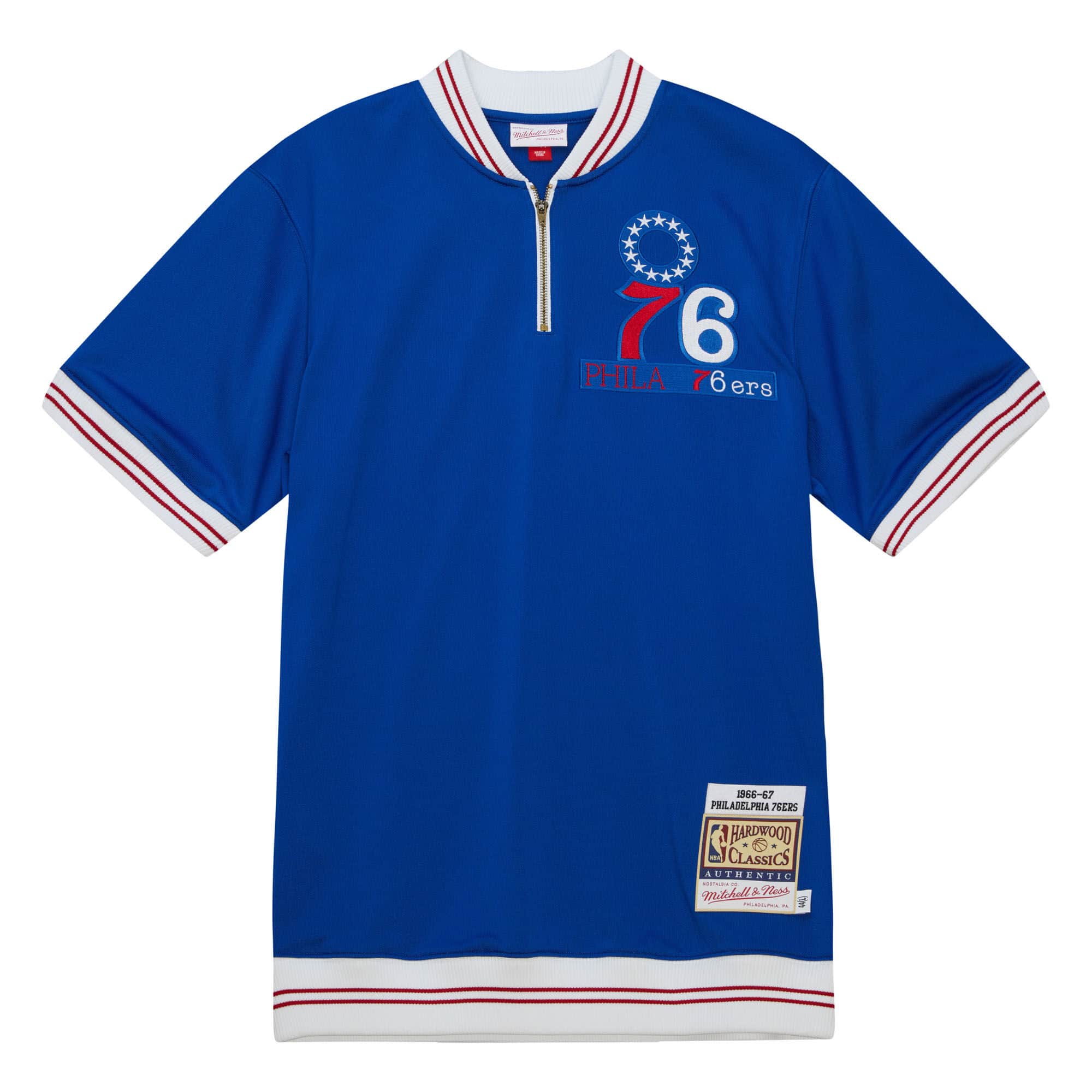 Authentic Philadelphia 76ers 1966-67 Shooting Shirt