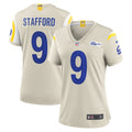 Matthew Stafford Los Angeles Rams Nike Women s Player Game Jersey   Bone