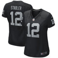 Ken Stabler Las Vegas Raiders Nike Women s Game Retired Player Jersey   Black