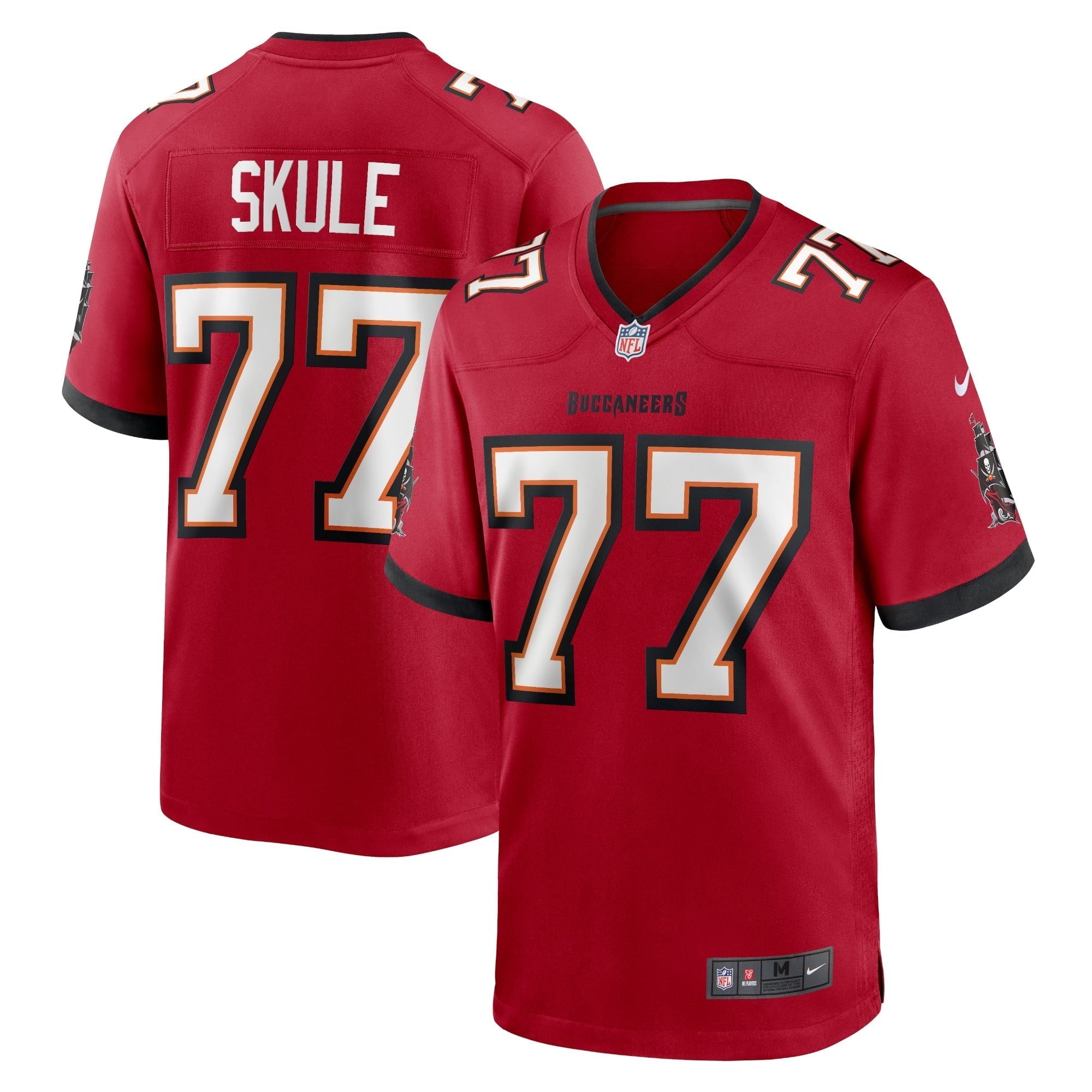 Men s Nike Justin Skule Red Tampa Bay Buccaneers Home Game Player Jersey