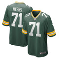 Men s Nike Josh Myers Green Green Bay Packers Game Jersey