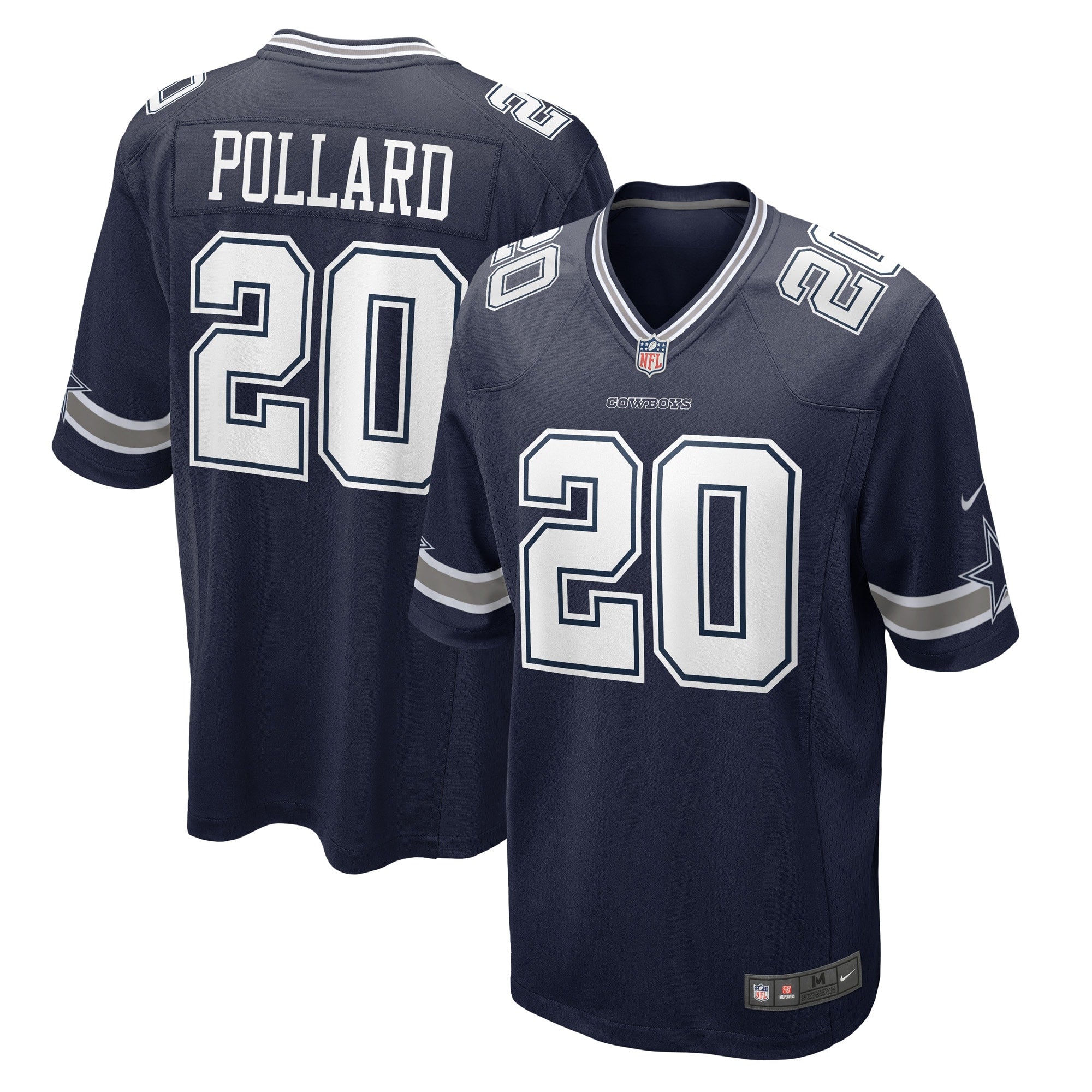 Tony Pollard Dallas Cowboys Nike Game Player Jersey   Navy