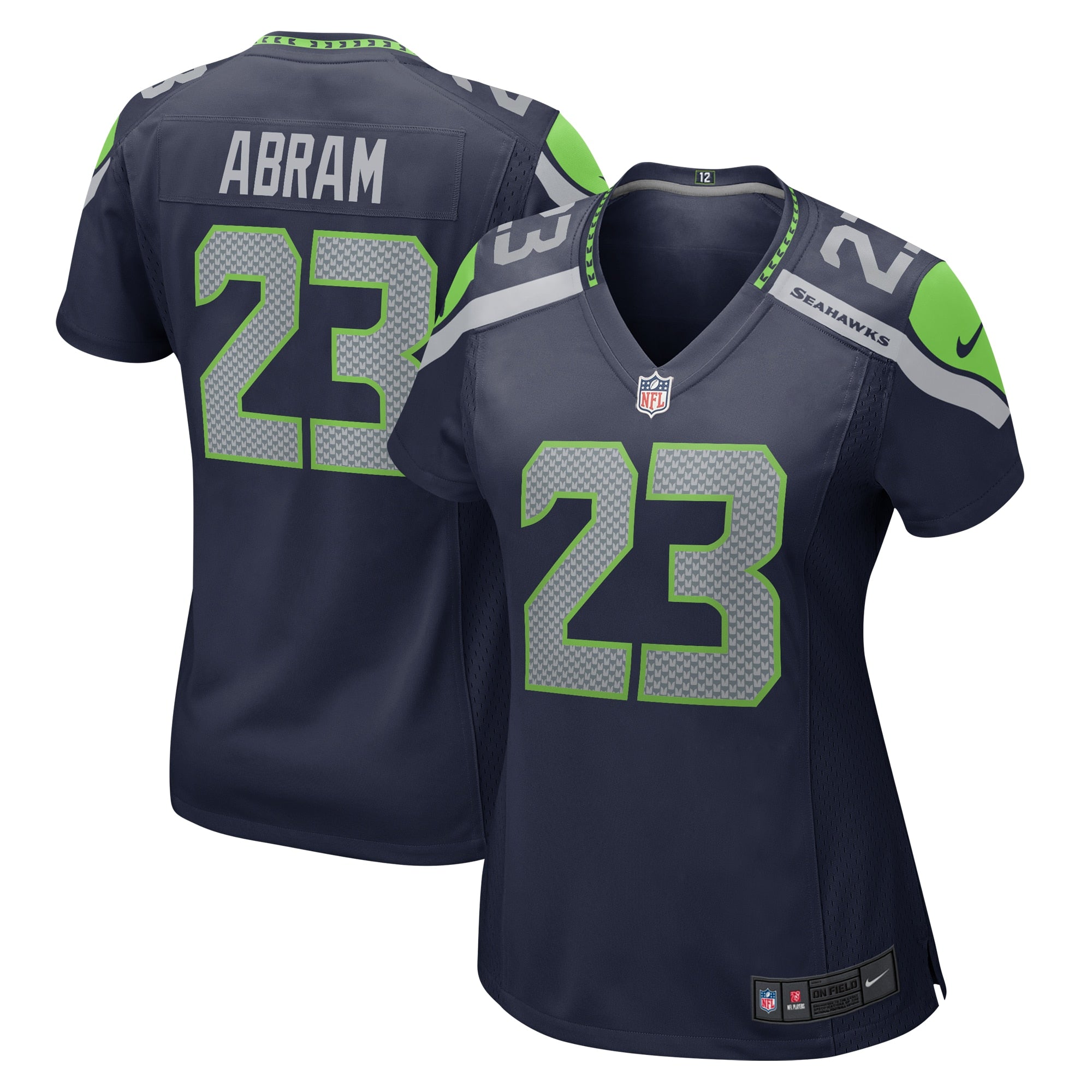 Johnathan Abram Seattle Seahawks Nike Women s Home Game Player Jersey College Navy
