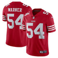 Fred Warner San Francisco 49ers Nike Vapor Limited Jersey   Scarlet