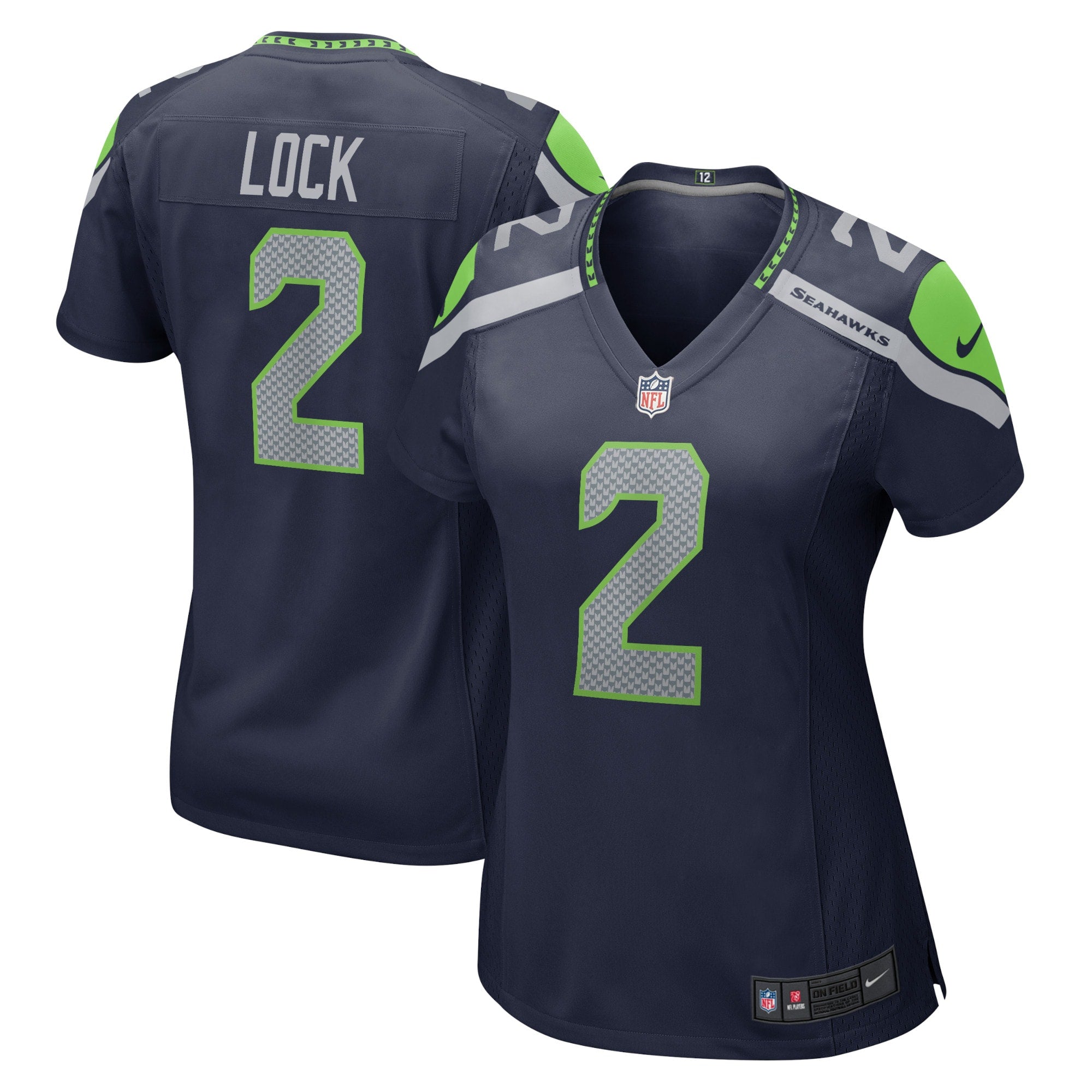 Drew Lock Seattle Seahawks Nike Women s Game Jersey College Navy