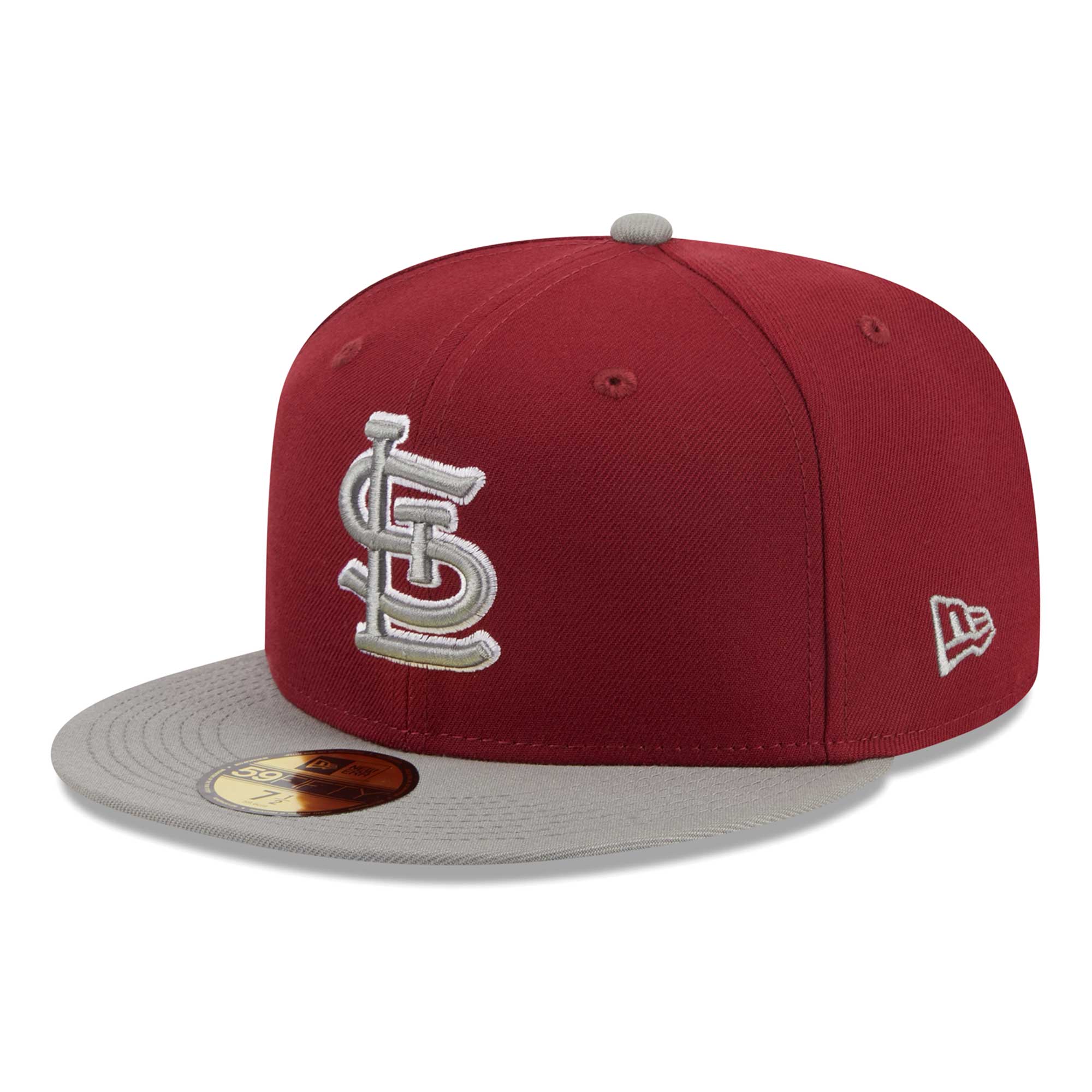 St. Louis Cardinals New Era Two-Tone Color Pack 59FIFTY Fitted Hat - Cardinal