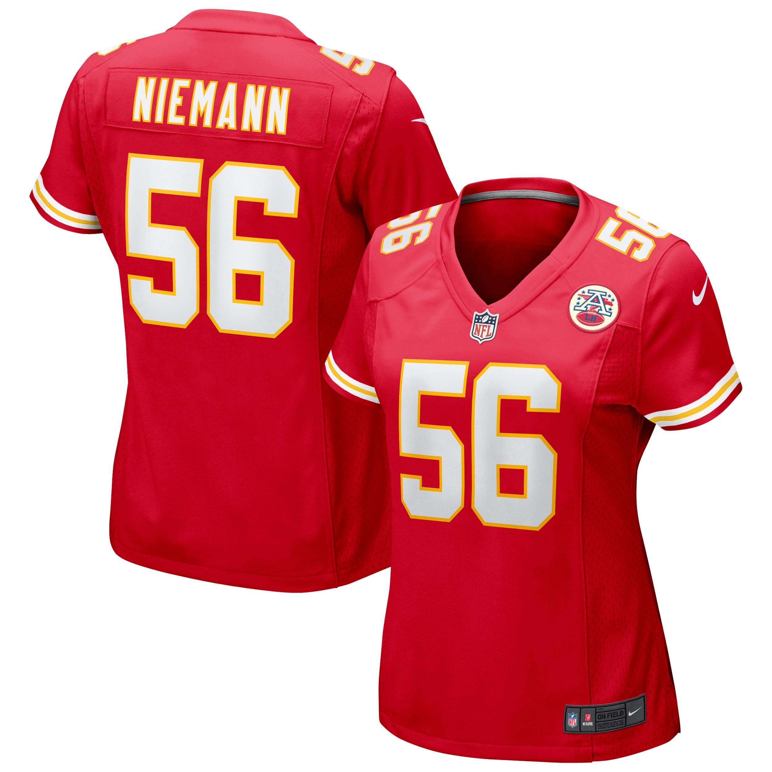 Ben Niemann Kansas City Chiefs Nike Women s Game Jersey   Red
