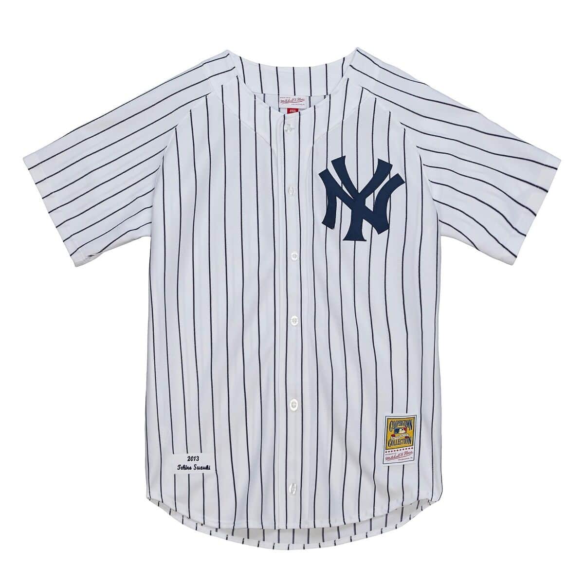 Authentic Ichiro Suzuki New York Yankees Home 2013 Jersey