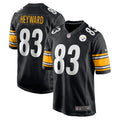 Connor Heyward Pittsburgh Steelers Nike Game Player Jersey   Black
