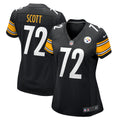 Trent Scott Pittsburgh Steelers Nike Women s Game Player Jersey   Black