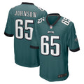 Lane Johnson Philadelphia Eagles Nike Game Jersey   Midnight Green