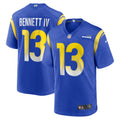 Stetson Bennett Los Angeles Rams Nike Team Game Jersey   Royal