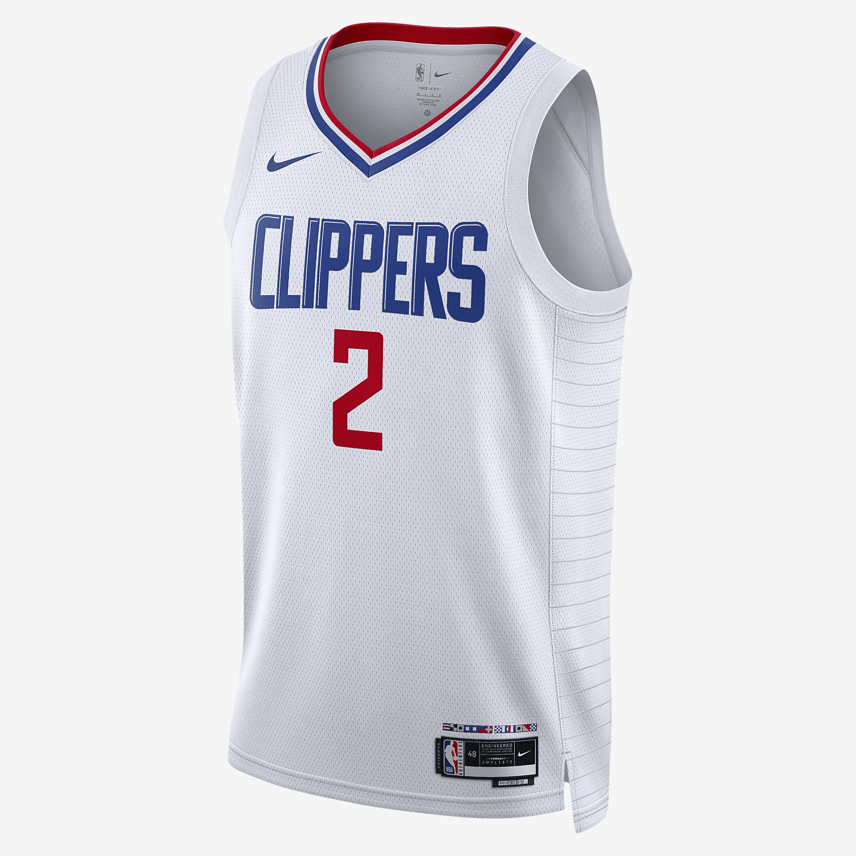LA Clippers Association Edition 2022/23 Nike Dri-FIT NBA Swingman Jersey - White