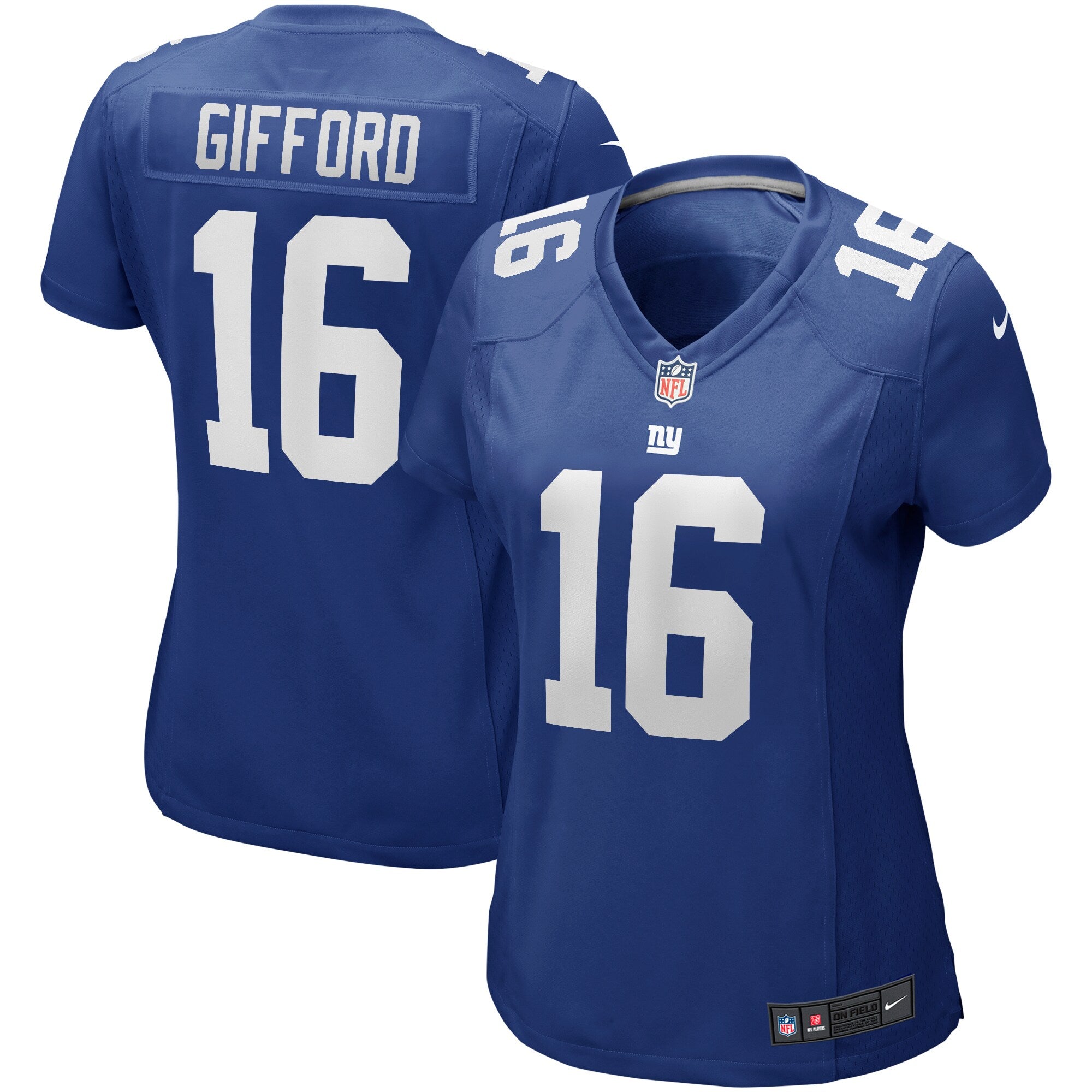 Frank Gifford New York Giants Nike Women s Game Retired Player Jersey Royal