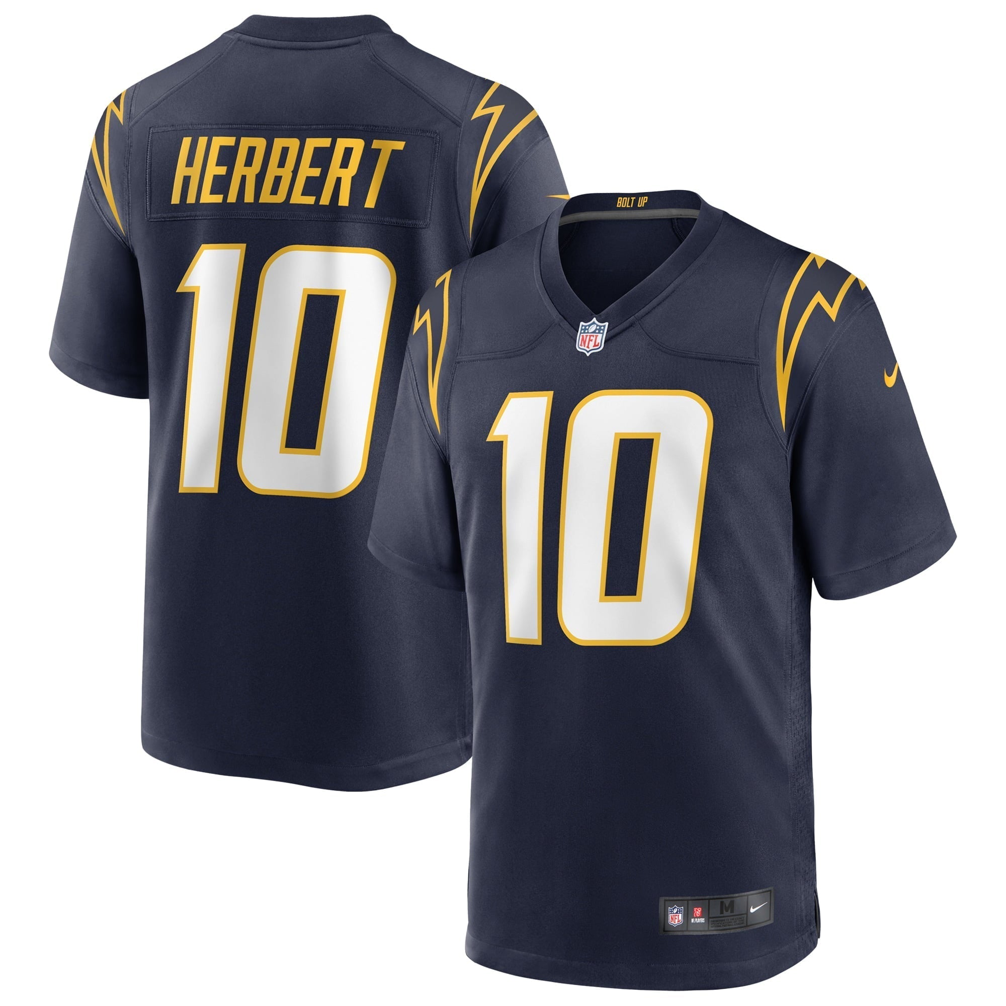 Men s Nike Justin Herbert Navy Los Angeles Chargers Alternate Game Jersey