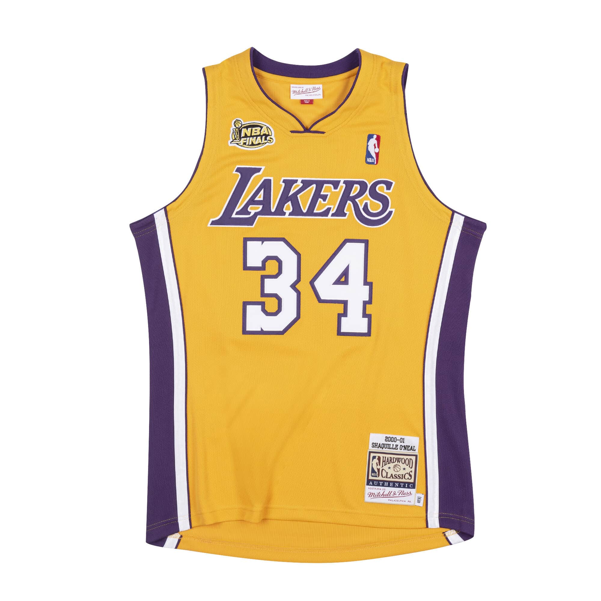 Authentic Shaquille O'Neal Los Angeles Lakers 2000-01 Jersey